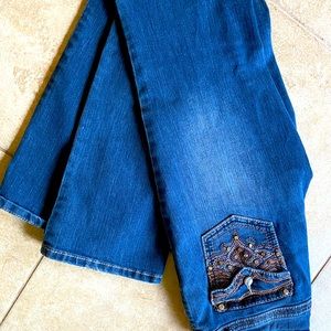 Earl Jean. Navy blue